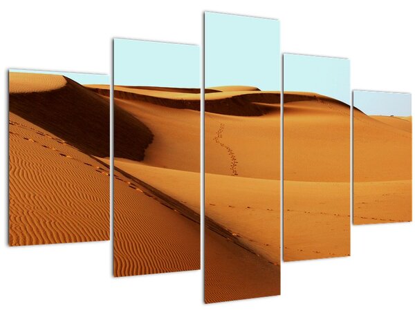 Slika - Otisci u pustinji (150x105 cm)