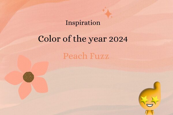 Tapeta maslačak pri izlasku sunca Peach Fuzz
