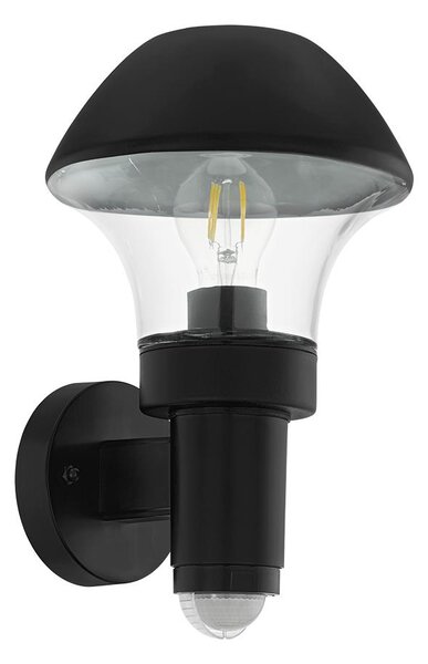 Eglo 97445 - Vanjska zidna svjetiljka sa senzorom VERLUCCA 1xE27/60W/230V IP44