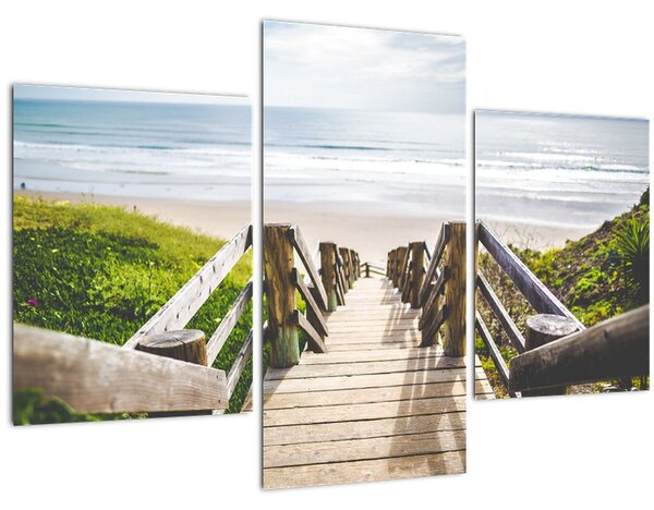 Slika - Ulaz na plažu (90x60 cm)
