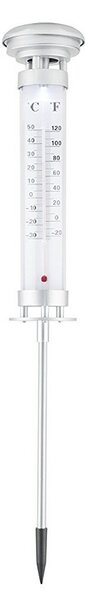 Grundig 89640 - LED Solarna lampa s termometrom 1xLED/1,2V IP44