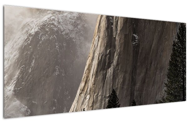 Slika doline nacionalnog parka Yosemite, SAD (120x50 cm)