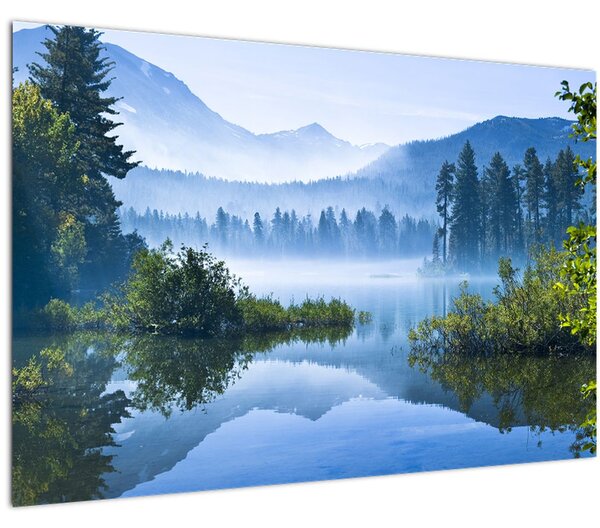 Slika planinskog jezera (90x60 cm)