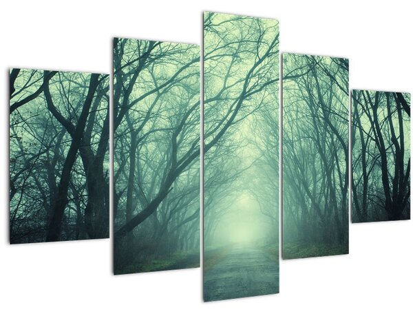 Slika - Cesta s drvoredom (150x105 cm)