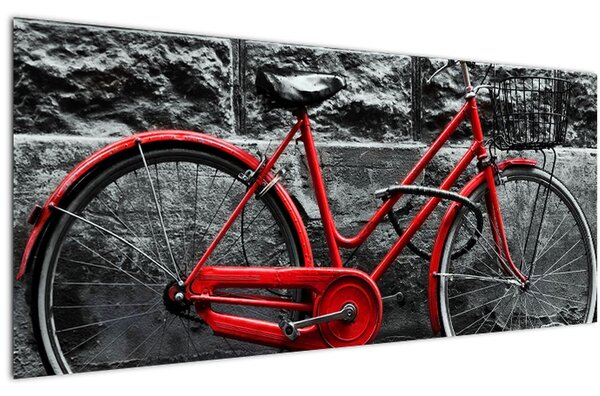 Slika - Povijesni bicikl (120x50 cm)