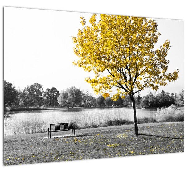Slika - Odmor u parku (70x50 cm)