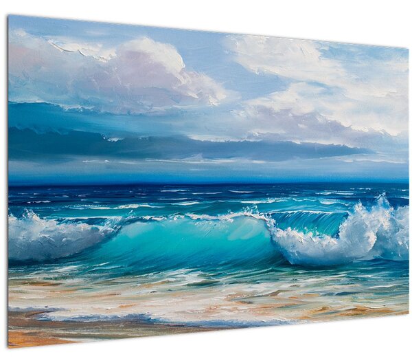 Slika - Morski valovi (90x60 cm)