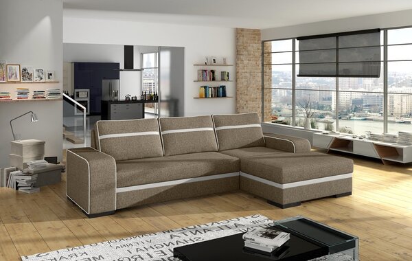 Zondo.hr Kutna garnitura- Fidelia (svijetlosmeđa) (D). Akcija -20%. 1031288