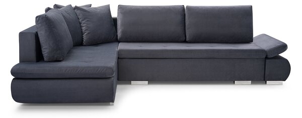 Zondo.hr Kutna garnitura- Arleen (tamnosiva) (L). Akcija -20%. 1031501