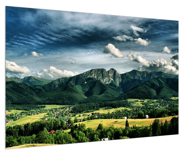 Slika planinskog krajolika (90x60 cm)