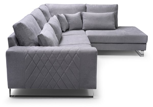 Zondo.hr Kutna garnitura- Corey (svijetlosiva) (L). Akcija -20%. 1031579