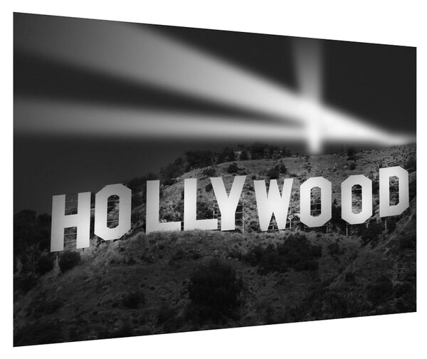 Slika natpisa Hollywood (90x60 cm)