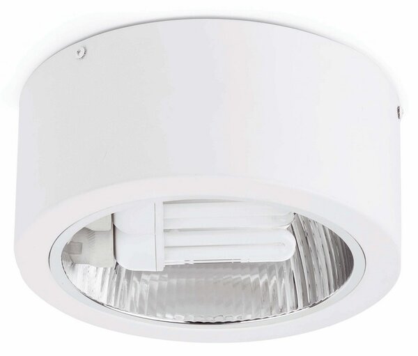 FARO 63127 - Stropna svjetiljka POTE 2xE27/23W/100-240V bijela