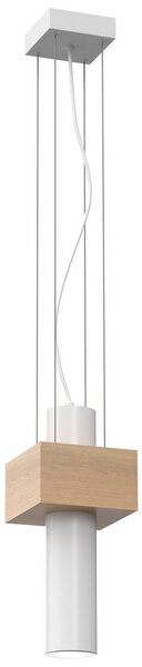 Luster na sajli WEST 1xGU10/25W/230V bijela