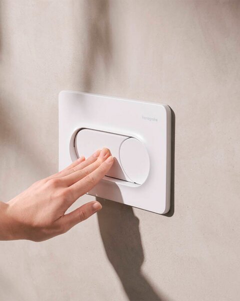 Hansgrohe iFrame Original S tipka za vodokotlić, bijela