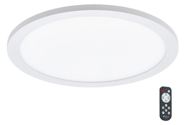 Eglo 98207 - LED Prigušiva stropna svjetiljka SARSINA-A LED/14W/230V + daljinsko upravljanje