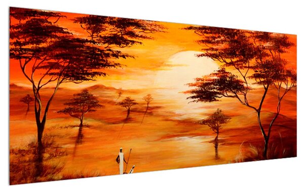 Slika afričke savane (120x50 cm)