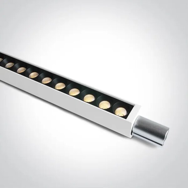 LINEARNA LED SVJETILJKA ZA Plug & Play ŠINE 32W CCT 48V IP20 BIJELA DM42112PC/W/V