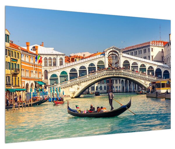 Slika venecijanske gondole (90x60 cm)