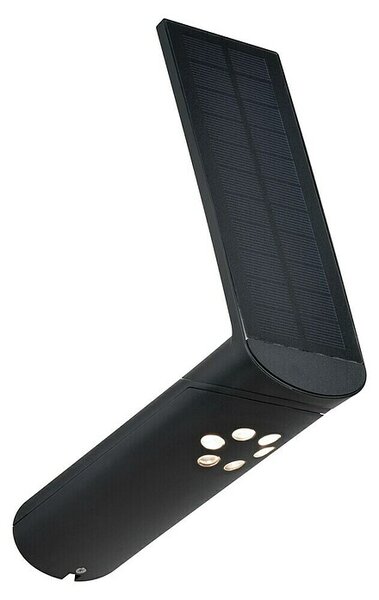 Paulmann Ilias Solarna vanjska zidna svjetiljka (1,2 W, D x Š x V: 17,5 x 7,3 x 26,1 mm, Antracit, IP44)
