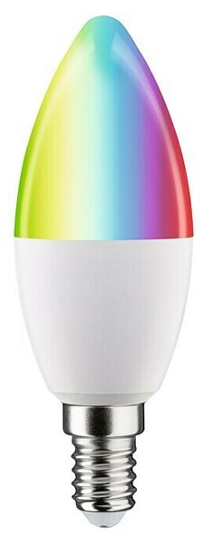 Paulmann LED Smart žarulja (E14, Može se prigušiti, RGBW, 470 lm, 5 W, Svijeća)