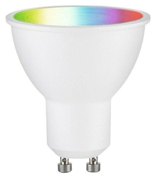 Paulmann LED Smart žarulja (GU10, Može se prigušiti, RGBW, 350 lm, 4,8 W, Bijela)