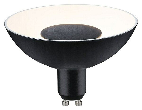Paulmann LED žarulja Reflektor Standard (Može se prigušiti, Topla bijela, 360 lm, 4,9 W, Crna)