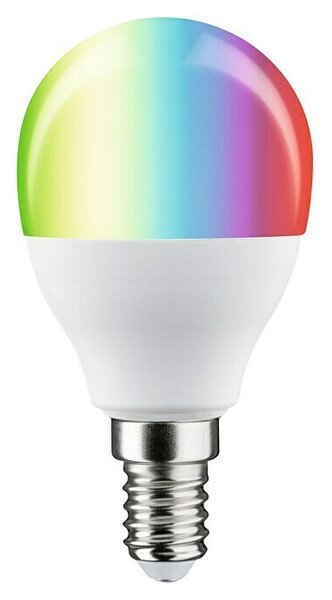 Paulmann LED Smart žarulja (E14, Može se prigušiti, RGBW, 470 lm, 5 W, Kapljica)