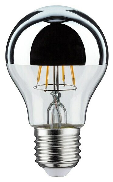 Paulmann LED žarulja Modern Classic Edition (Bez prigušivanja, Topla bijela, 580 lm, Srebrna)