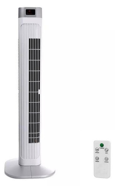 Stupni ventilator s indikatorom temperature sa daljinskim upravljačem 55W/230V