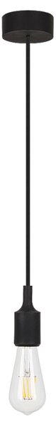 Rabalux 1412 - Viseća svjetiljka ROXY 1xE27/40W crna