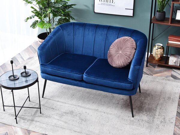 Zondo.hr Sofa Etimee S (mornarsko plava + crna). Akcija -10%. 1111392
