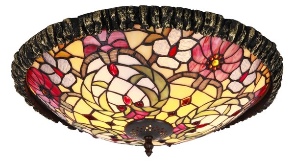 Rabalux 8087 - Tiffany vitraj stropna svjetiljka MIRELLA 2xE27/60W/230V