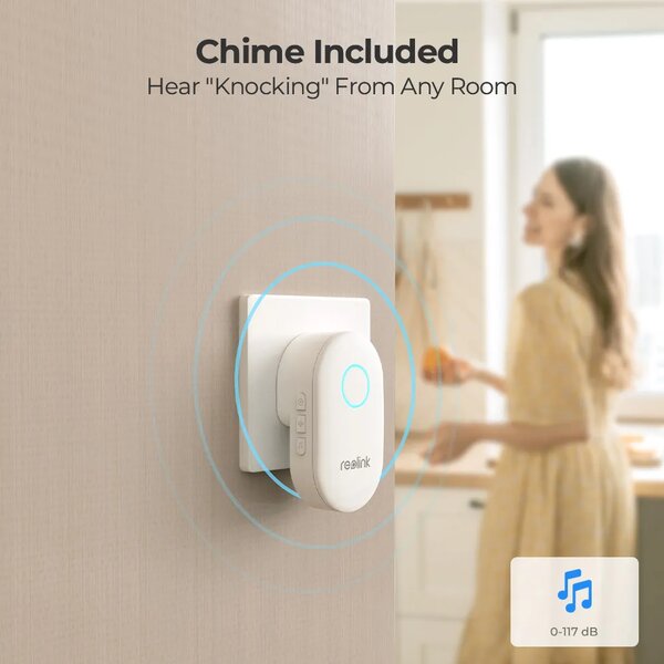 Reolink D340P (Doorbell PoE) - pametno zvono s kamerom