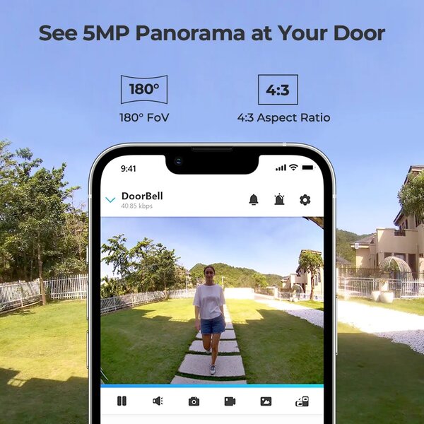 Reolink D340P (Doorbell PoE) - pametno zvono s kamerom