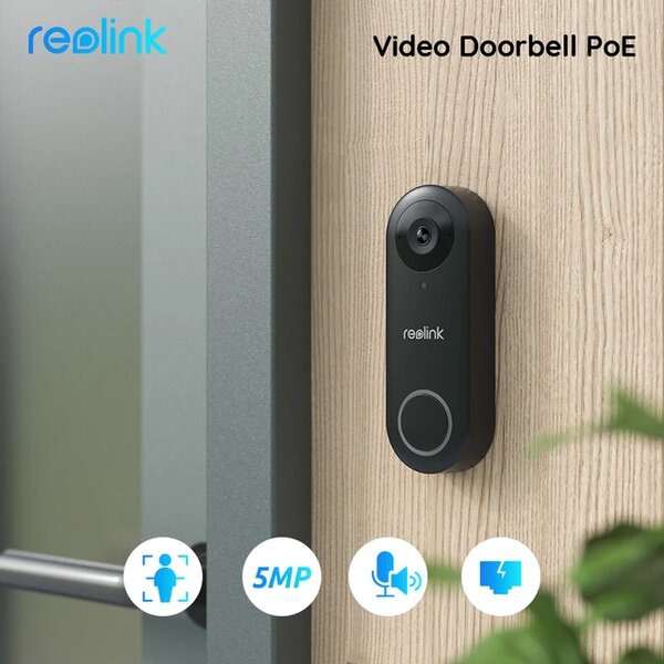 Reolink D340P (Doorbell PoE) - pametno zvono s kamerom