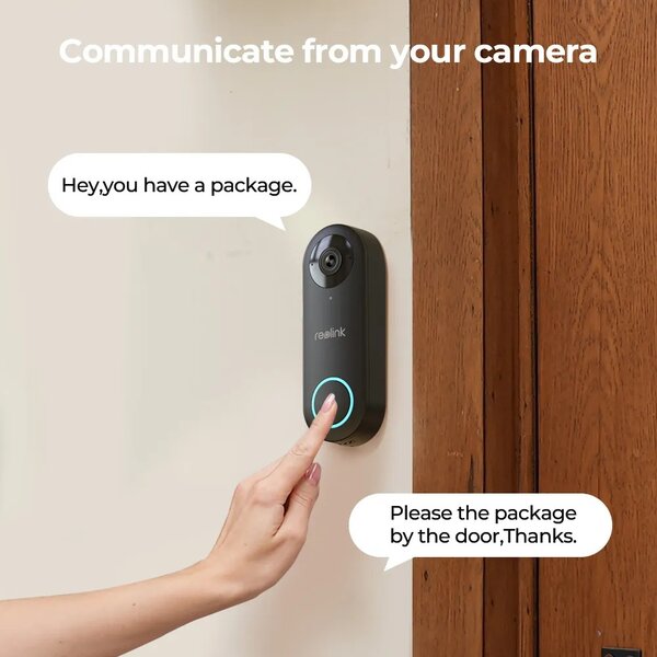 Reolink D340P (Doorbell PoE) - pametno zvono s kamerom