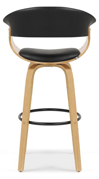 Barska stolica Elynah 75 (crna + hrast)