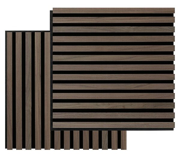 FibroTech Akustični panel SQUARE (Orah, 520 x 520 x 22 mm)