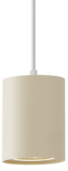 Moderna viseća svjetiljka bež s bijelom za sustav tračnica 1-fazni GU10 70mm - Iconic Holt