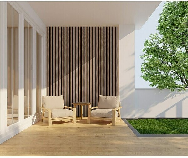 FN Neuhofer Akustični panel (Hrast, D x Š x D: 2.400 x 565 x 17 mm)
