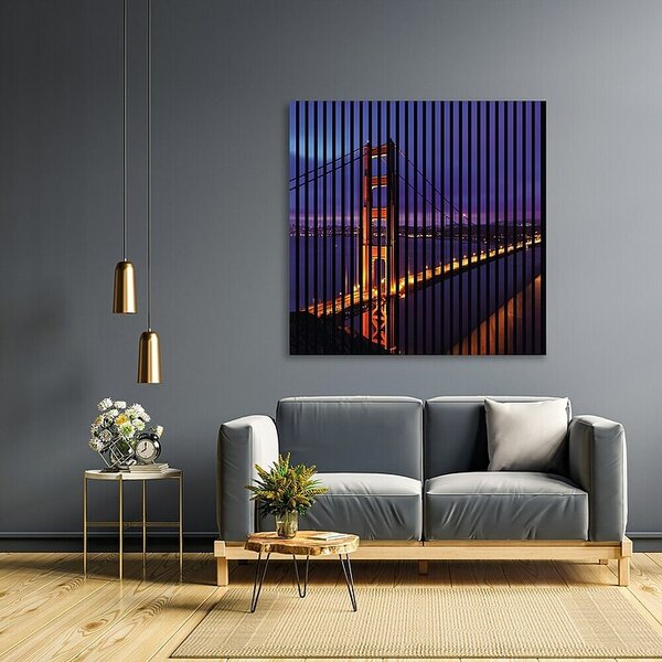 Profiles and more Akustični panel Golden Gate (1.195 x 1.133 x 19 mm)