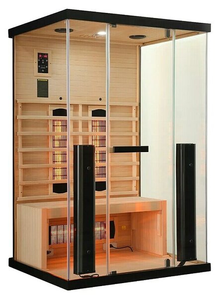 Sanotechnik Infracrvena sauna Billund 2 (D x Š x V: 100 x 125 x 190 cm, 1.850 W, 5 infracrvenih grijača)