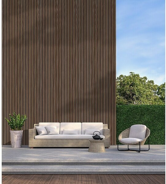 FN Neuhofer Akustični panel Acustico PVC (Hrast, D x Š x D: 2.400 x 572,5 x 19 mm, 1 Kom., 1,374 m²)