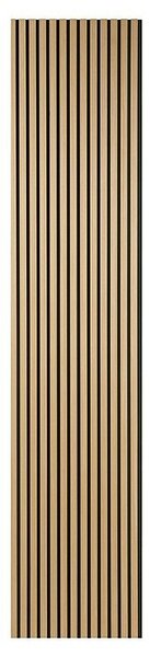 FibroTech Akustični panel Quanti (Svijetli hrast, 2.440 x 520 x 18 mm)