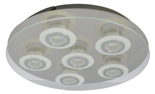 ITALUX MD14088-06B CH - LED Stropna svjetiljka FLAVIO 6xLED/5,5W/230V