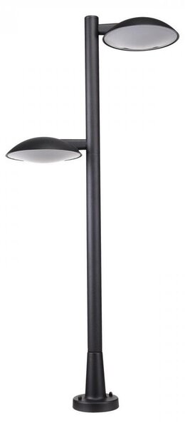 ITALUX 66950-2/BK-9 - LED Vanjska lampa PIOMBINO 2xLED/12W/230V IP44