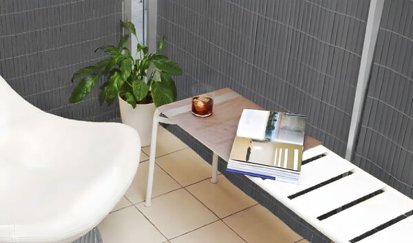 Reverzibilna antracit PVC mreža za balkone, ograde i terase Širina: 1,5 m | Duljina: 3 m