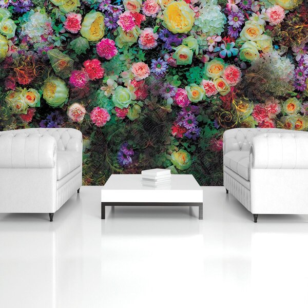 Foto tapeta - Šareno cvijeće (152,5x104 cm)