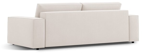 Bež sklopiva sofa 247 cm Jodie – Micadoni Home